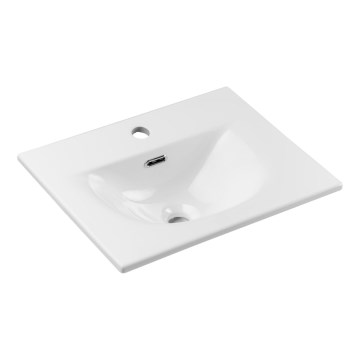 COMAD SKY 3 50CM DP ( E-8099-3-50 ) - įleidžiamas praustuvas SKY 51x40 cm keramika/matinė balta