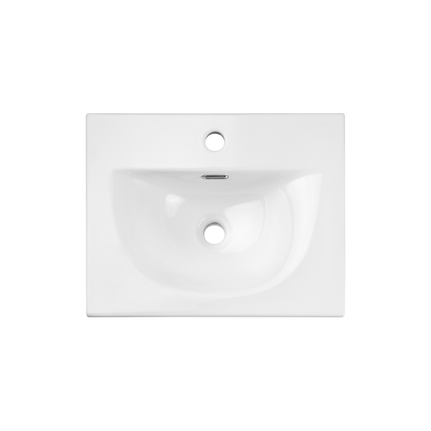 COMAD SKY 3 50CM DP ( E-8099-3-50 ) - įleidžiamas praustuvas SKY 51x40 cm keramika/matinė balta