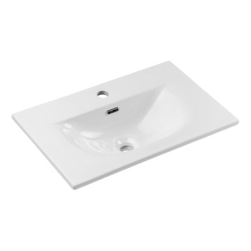 COMAD SKY 3 60CM DP ( E-8099-3-60 ) - įleidžiamas praustuvas SKY 61x40 cm keramika/matinė balta