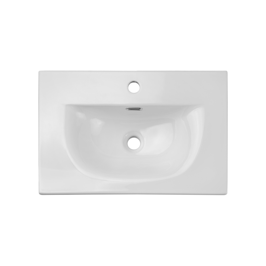 COMAD SKY 3 60CM DP ( E-8099-3-60 ) - įleidžiamas praustuvas SKY 61x40 cm keramika/matinė balta