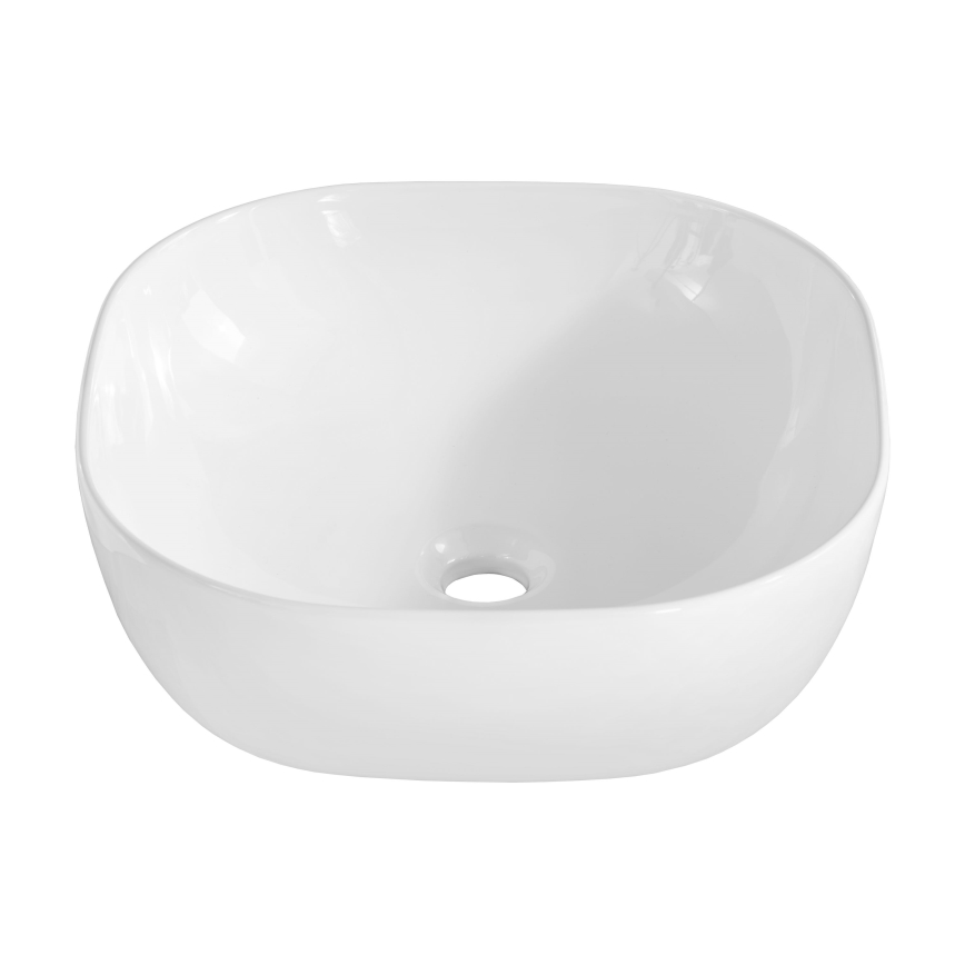 COMAD UM-6252 SMILE 40 DP - Pastatomas praustuvas SMILE 41x41 cm keramika/blizgūs balti