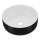 COMAD UM-6259 SIMPLE 8. - Pastatomas praustuvas SIMPLE diametras 36 cm keramika/matinė balta/matinė juoda