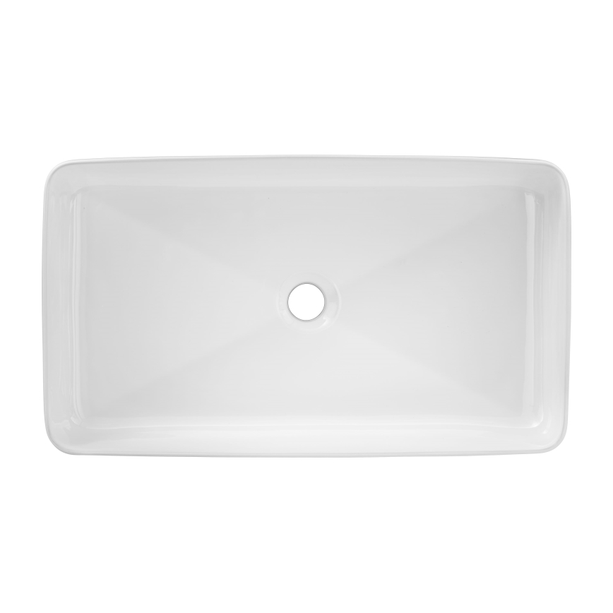 COMAD UM-6275 SLIM 60 BALTAS DP - Pastatomas praustuvas SLIM 61x34 cm keramika/blizgūs balti