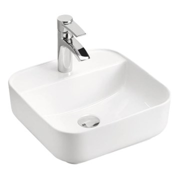 COMAD UM-6288 MAGIC 40 DP - Pastatomas praustuvas MAGIC 40x40 cm keramika/blizgūs balti