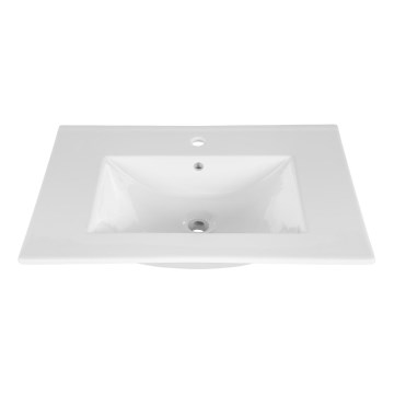 COMAD UM-CFP LAVA 50D - įleidžiamas praustuvas LAVA 51x46 cm keramika/blizgūs balti