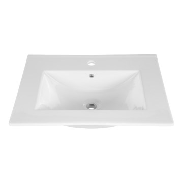COMAD UM-CFP LAVA 60D - įleidžiamas praustuvas LAVA 61x46 cm keramika/blizgūs balti