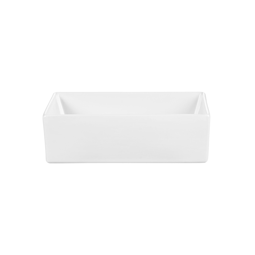 COMAD UN-GAJA35-SW 78570A(35) - Pastatomas praustuvas GAJA 35x22 cm keramika/blizgūs balti