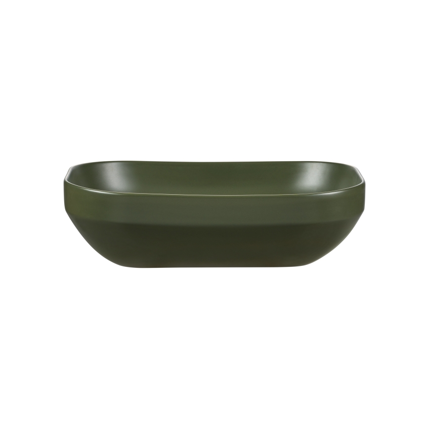 COMAD UN-NELI-MFG - Pastatomas praustuvas NELI 50,4x35,2 cm keramika/matinė žalia