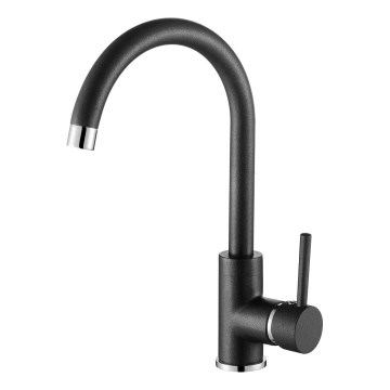 Concept BDG3334BC - Kriauklės maišytuvas 33,5 cm granitas/juodas