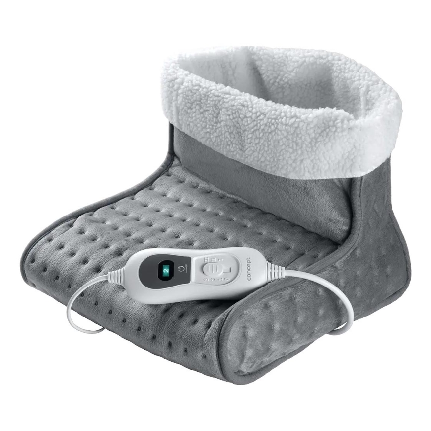 Concept BV1020 - Elektrinis šildomas batas 100W/230V 30x30 cm pilka/balta