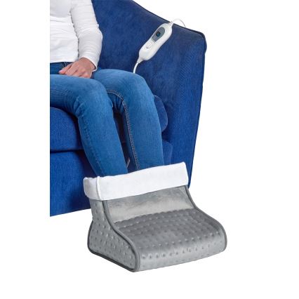 Concept BV1020 - Elektrinis šildomas batas 100W/230V 30x30 cm pilka/balta