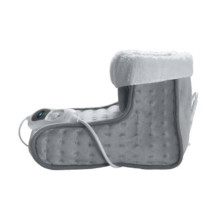 Concept BV1020 - Elektrinis šildomas batas 100W/230V 30x30 cm pilka/balta