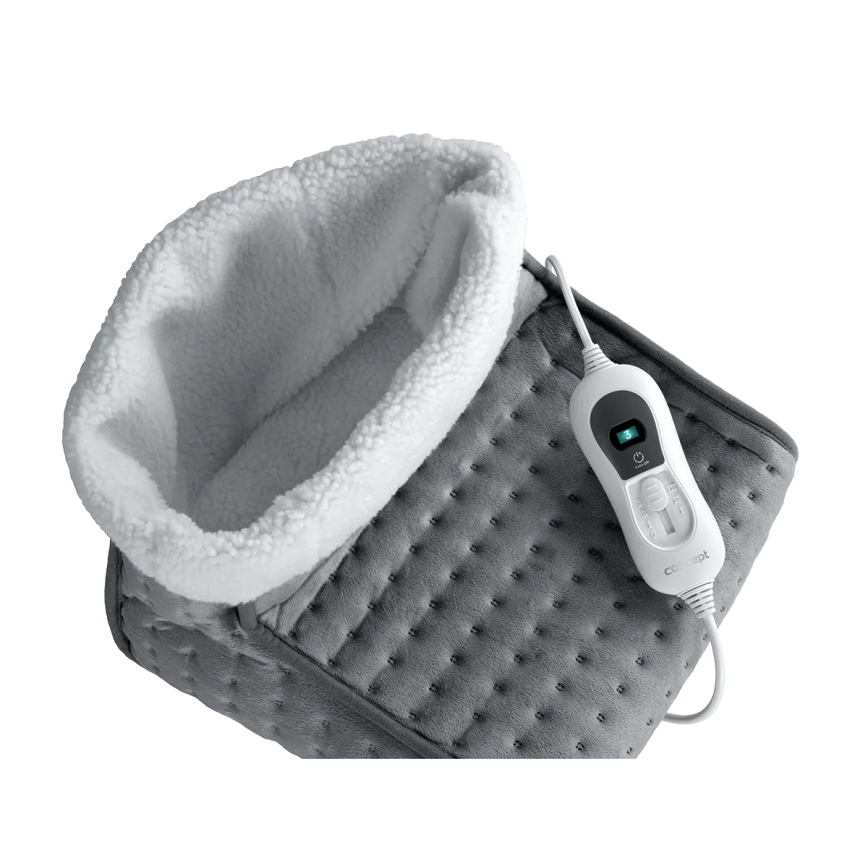 Concept BV1020 - Elektrinis šildomas batas 100W/230V 30x30 cm pilka/balta