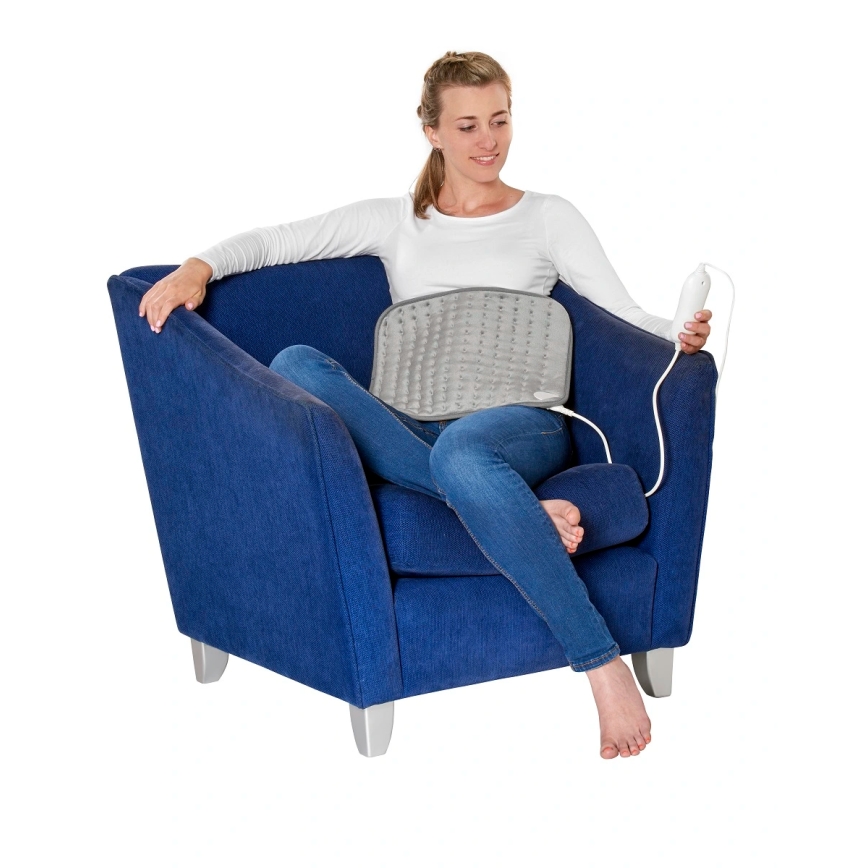 Concept DV7360 - Elektrinė šildoma antklodė 100 W/230 V, 30 x 40 cm, pilka