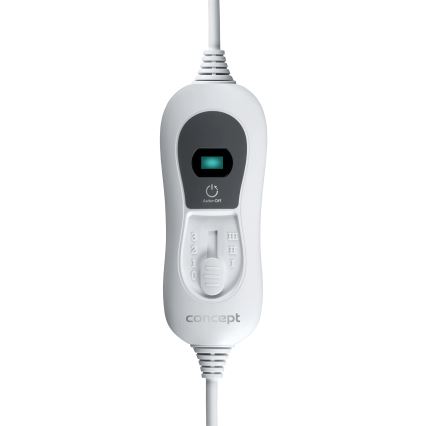 Concept DV7360 - Elektrinė šildoma antklodė 100 W/230 V, 30 x 40 cm, pilka
