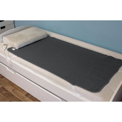 Concept DV7430 - Elektrinė šildanti paklodė 100W/230V 150x80 cm pilka