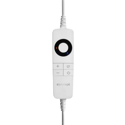 Concept DV7430 - Elektrinė šildanti paklodė 100W/230V 150x80 cm pilka