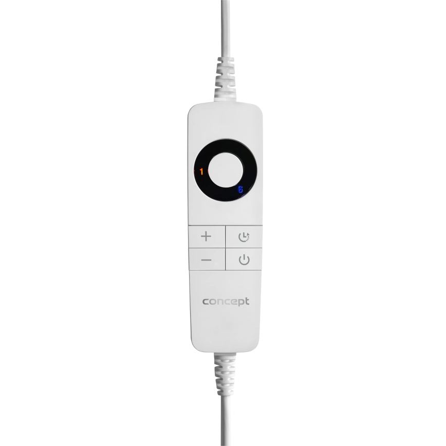 Concept DV7430 - Elektrinė šildanti paklodė 100W/230V 150x80 cm pilka