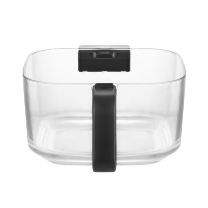 Concept FR5500 - Karšto oro gruzdintuvė GLASS & FAST 5,5 l 1200W/230V juoda