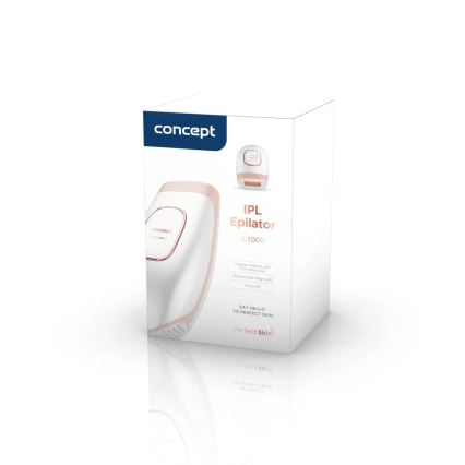 Concept IL3000 - IPL epiliatorius PERFECT SKIN 36W/230V balta/rožinio aukso