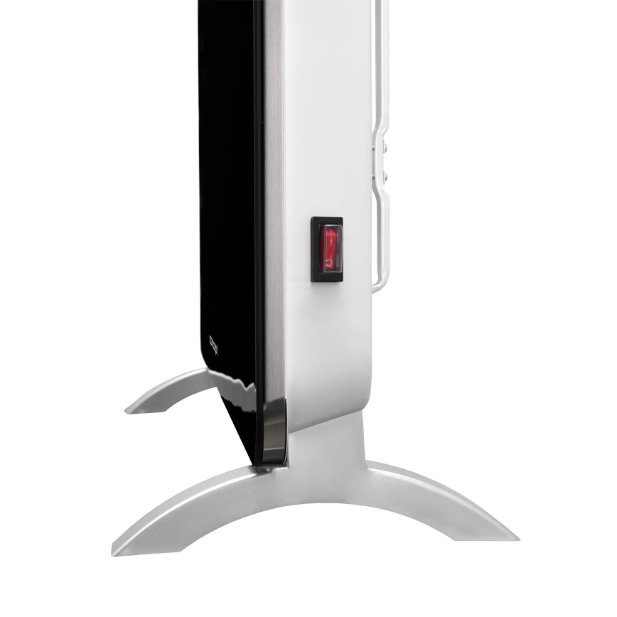 Concept KS4010 - Tiesioginis elektrinis šildytuvas/konvektorius 1000/2000W IP24 juodas + nuotolinis valdymas