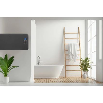 Concept KS4100 - Išmanusis elektrinis šildytuvas/konvektorius 1000/2000W Wi-Fi IP24 pilka