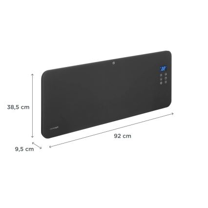 Concept KS4100 - Išmanusis elektrinis šildytuvas/konvektorius 1000/2000W Wi-Fi IP24 pilka