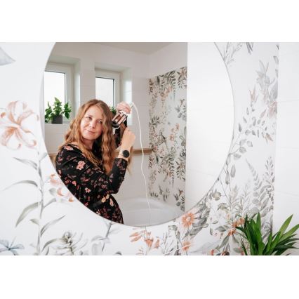 Concept KT2140 - Trijų barelių garbanojimo žnyplė GLAM STYLE 100W/230V balta/rožinio aukso