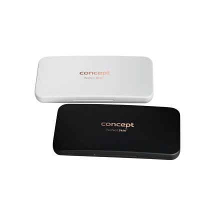 Concept KZ2010 - LED kišeninis kosmetinis veidrodėlis PERFECT SKIN LED/1,5W/5V 4500-5500K 300 mAh balta