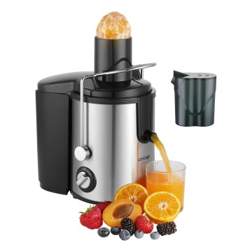 Concept LO7095 - Centrifuginė sulčiaspaudė 1000W/230V juoda/nerūdijančio plieno