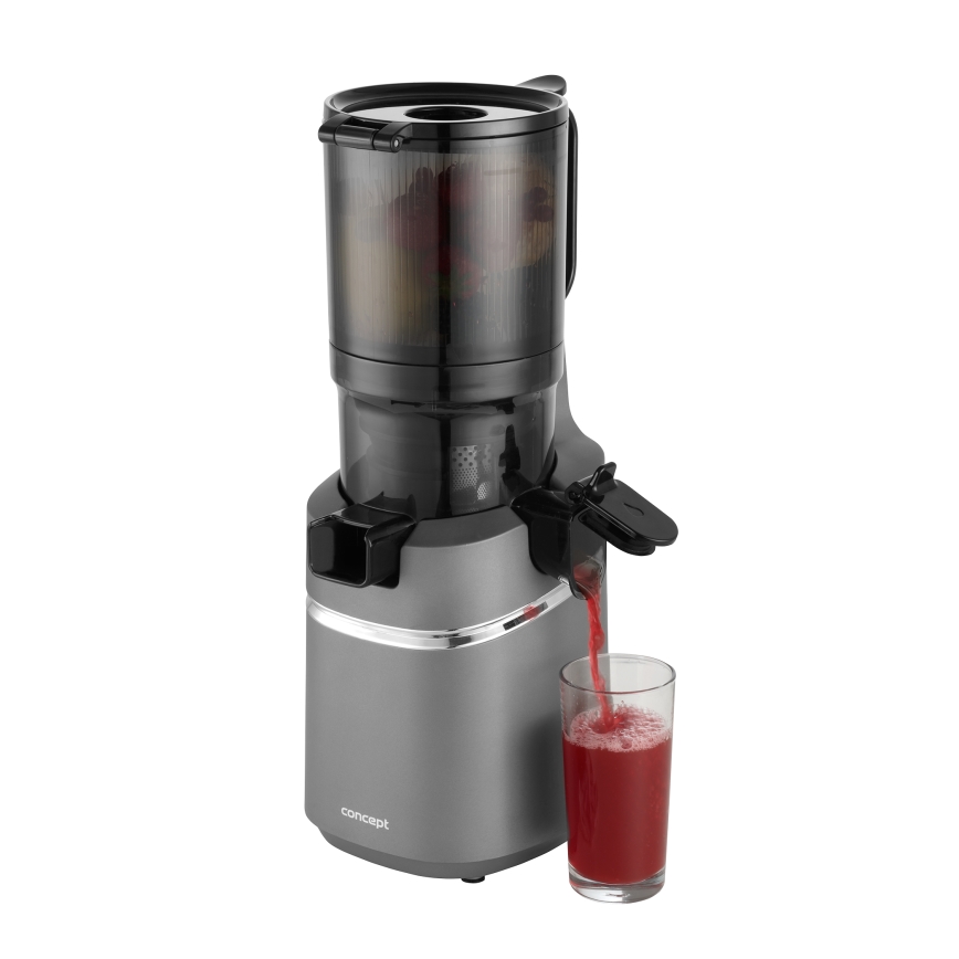 Concept LO7120 - Lėta sulčiaspaudė JUICY 250W/230V pilka