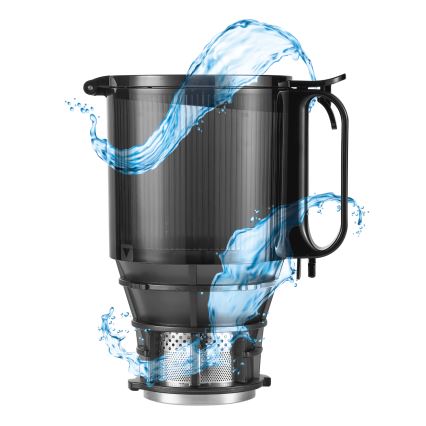 Concept LO7120 - Lėta sulčiaspaudė JUICY 250W/230V pilka