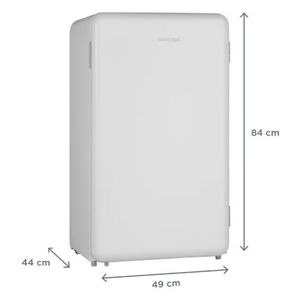 Concept LTR3047whN - Retro šaldytuvas 93 l baltas