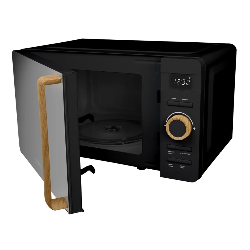 Concept MT3520bc - Mikrobangų krosnelė 800 W/230 V, talpa 20 l, juoda