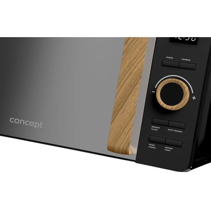 Concept MT3520bc - Mikrobangų krosnelė 800 W/230 V, talpa 20 l, juoda