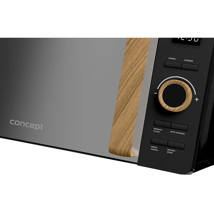 Concept MT3520bc - Mikrobangų krosnelė 800 W/230 V, talpa 20 l, juoda
