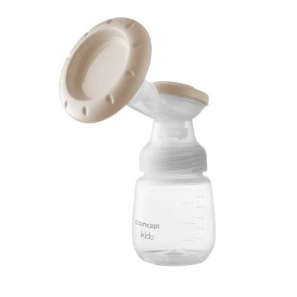 Concept OM4000 - Elektrinė krūtų pompa 2 viename KIDO balta