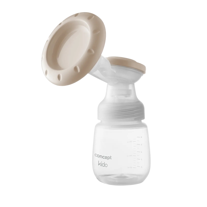 Concept OM4000 - Elektrinė krūtų pompa 2 viename KIDO balta