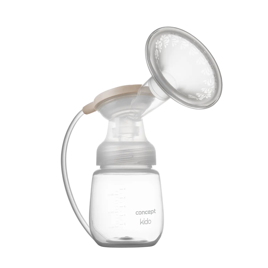 Concept OM4000 - Elektrinė krūtų pompa 2 viename KIDO balta