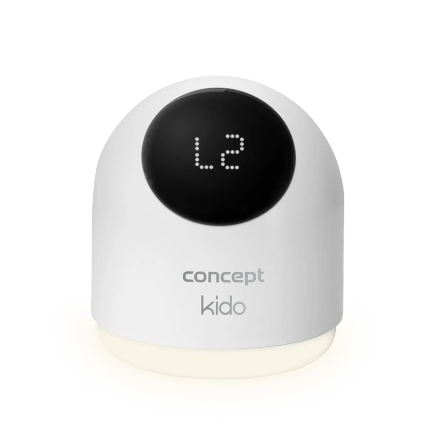 Concept OM4000 - Elektrinė krūtų pompa 2 viename KIDO balta