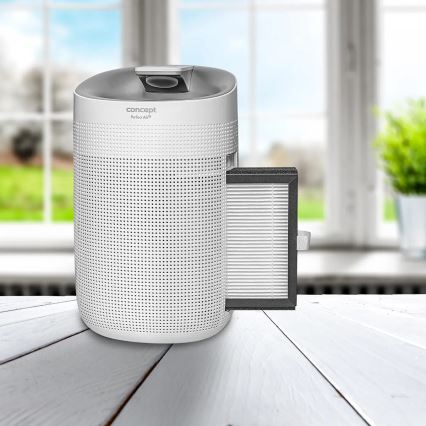 Concept OV1200 - Drėgmės surinkėjas ir oro valytuvas PERFECT AIR 1 l 45W/230V baltas
