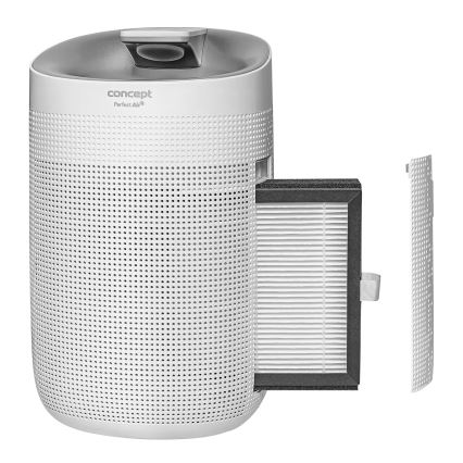 Concept OV1200 - Drėgmės surinkėjas ir oro valytuvas PERFECT AIR 1 l 45W/230V baltas