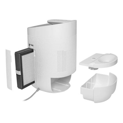 Concept OV1200 - Drėgmės surinkėjas ir oro valytuvas PERFECT AIR 1 l 45W/230V baltas