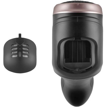 Concept PN3020 - Elektrinis pėdų šveitiklis PERFECT SKIN 5V 1200 mAh IPX6 juoda/rožinio aukso