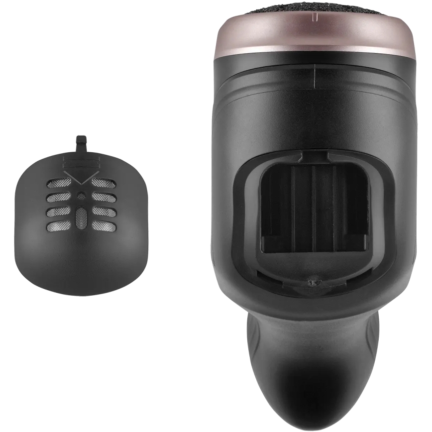 Concept PN3020 - Elektrinis pėdų šveitiklis PERFECT SKIN 5V 1200 mAh IPX6 juoda/rožinio aukso