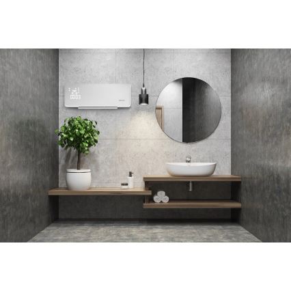 Concept QH4000 - Elektrinis šildytuvas 1000/2000W IP22 baltas + nuotolinis valdymas