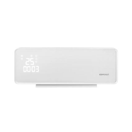 Concept QH4000 - Elektrinis šildytuvas 1000/2000W IP22 baltas + nuotolinis valdymas