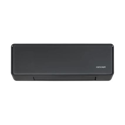 Concept QH4100 - elektrinis šildytuvas 1000/2000 W, Wi‑Fi, IP22, pilkos spalvos + nuotolinis valdymas