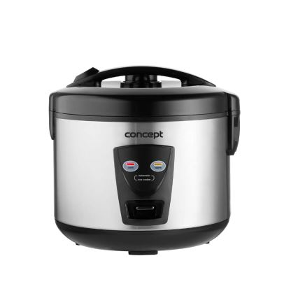 Concept RE2020 - Ryžių viryklė 2 viename 650W/230V 1,5 l nerūdijančio plieno/juoda