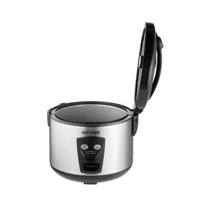 Concept RE2020 - Ryžių viryklė 2 viename 650W/230V 1,5 l nerūdijančio plieno/juoda
